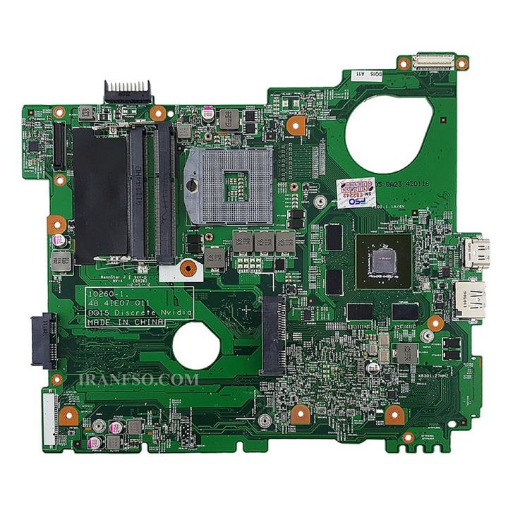 مادربرد لپ تاپ دل Inspiron N5110 HM65_10245-1_10260-1_48-4IE01-011_48-4IE07-011_VGA-1GB گرافیک دار-Chip گرافیک حرارت دیده